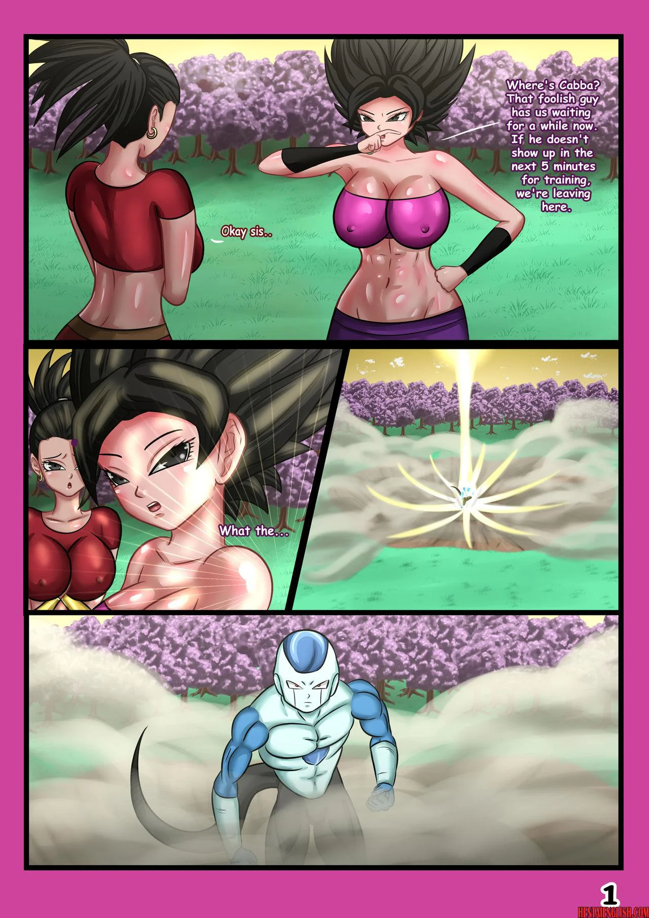 Kale and Caulifla seduces frost - Hentai uncensored